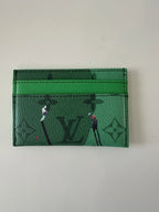 Louis Vuitton Men’s Golf Double Card Holder | Premium Leather