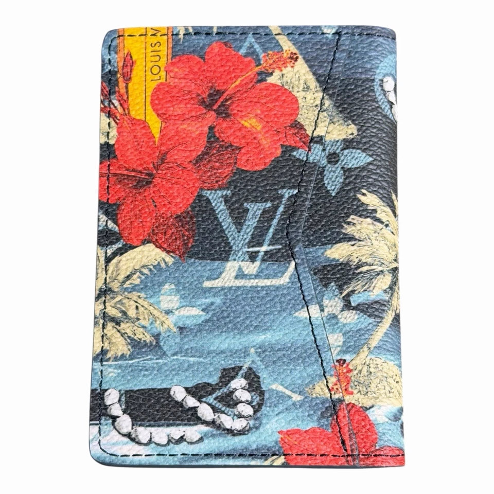 Louis Vuitton Bifold Wallet – Monogram Surfin’ Blue Pocket Organizer.
