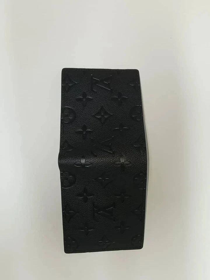 Louis Vuitton Men’s Monogram Macassar Canvas Wallet – Black & Brown | Authentic Designer