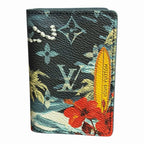 Louis Vuitton Bifold Wallet – Monogram Surfin’ Blue Pocket Organizer.