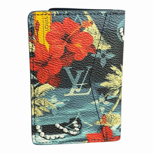 Louis Vuitton Bifold Wallet – Monogram Surfin’ Blue Pocket Organizer.